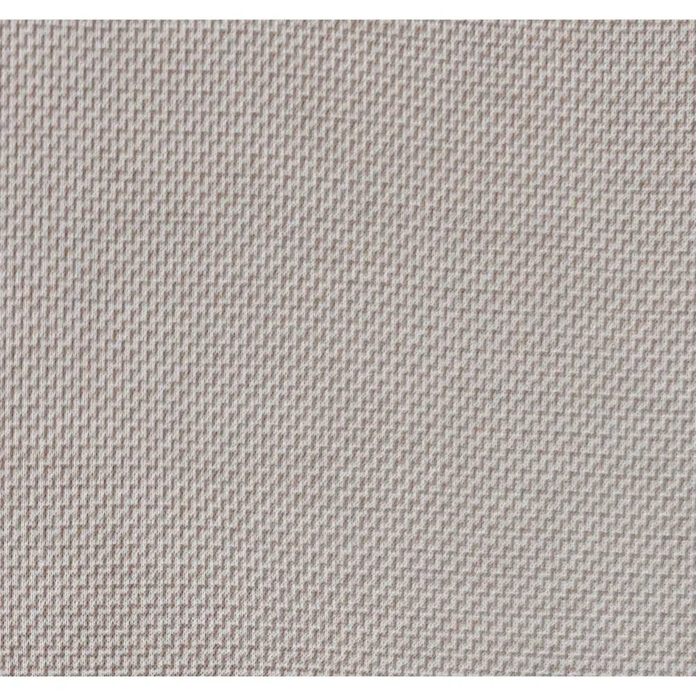 Bar III Mens Slim Fit Sport Coat Blazer 38L Beige Micro Zig Zag Stretch Knit NWT